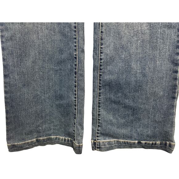 d Jeans NWT High waisted 13 inch flared legs size 8 jeans. Double waistband - Picture 5 of 8